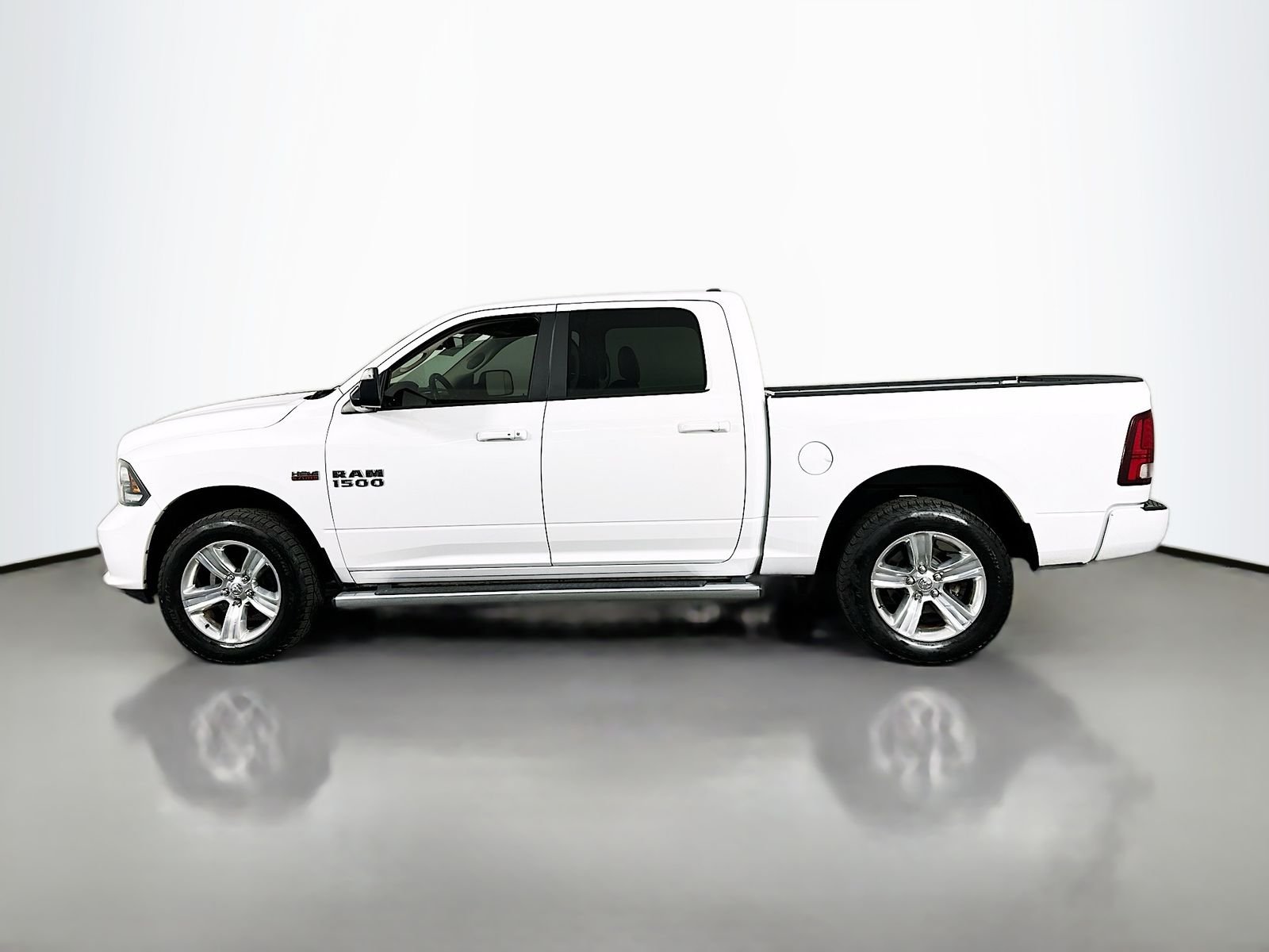 Used 2017 Bright White Clearcoat Ram Sport image 5