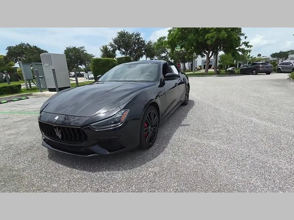 Used 2023 Nero Noctis Black Maserati Modena image 52