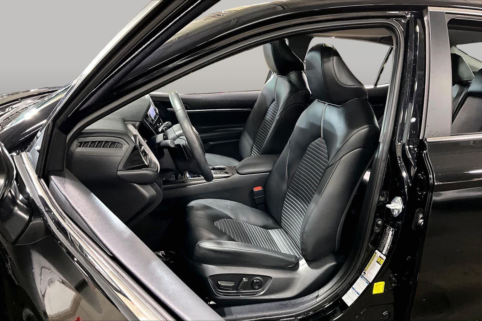 Used 2024 Midnight Black Metallic Toyota SE image 8