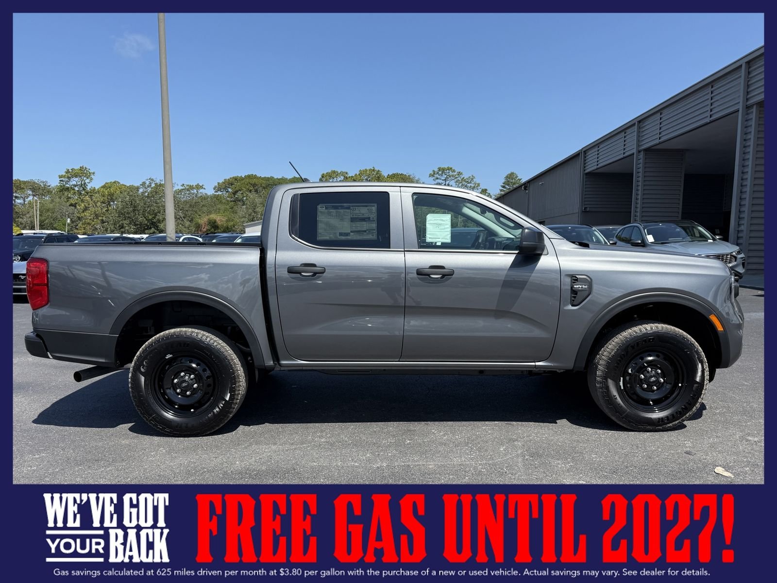 New 2026 Carbonized Gray Metallic Ford XL image 3