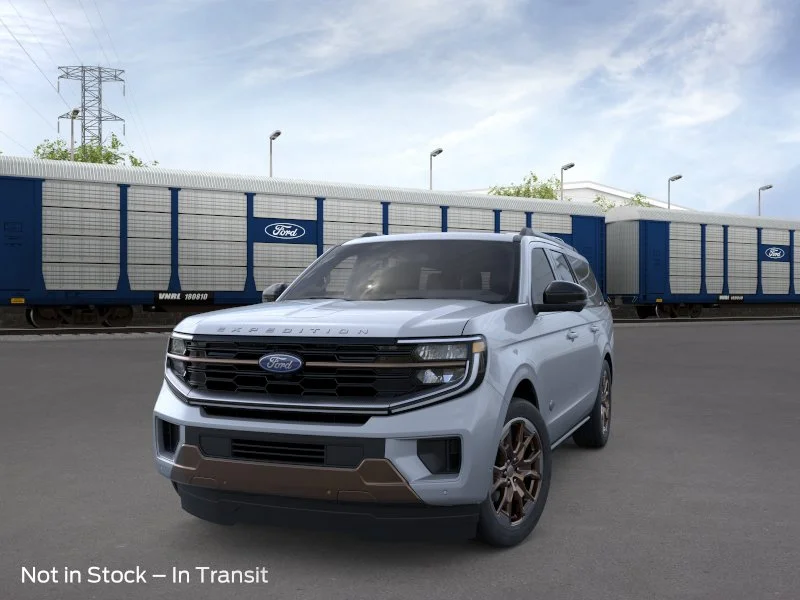 New 2026 Glacier Gray Metallic Tri-Coat Ford MAX King Ranch® image 2