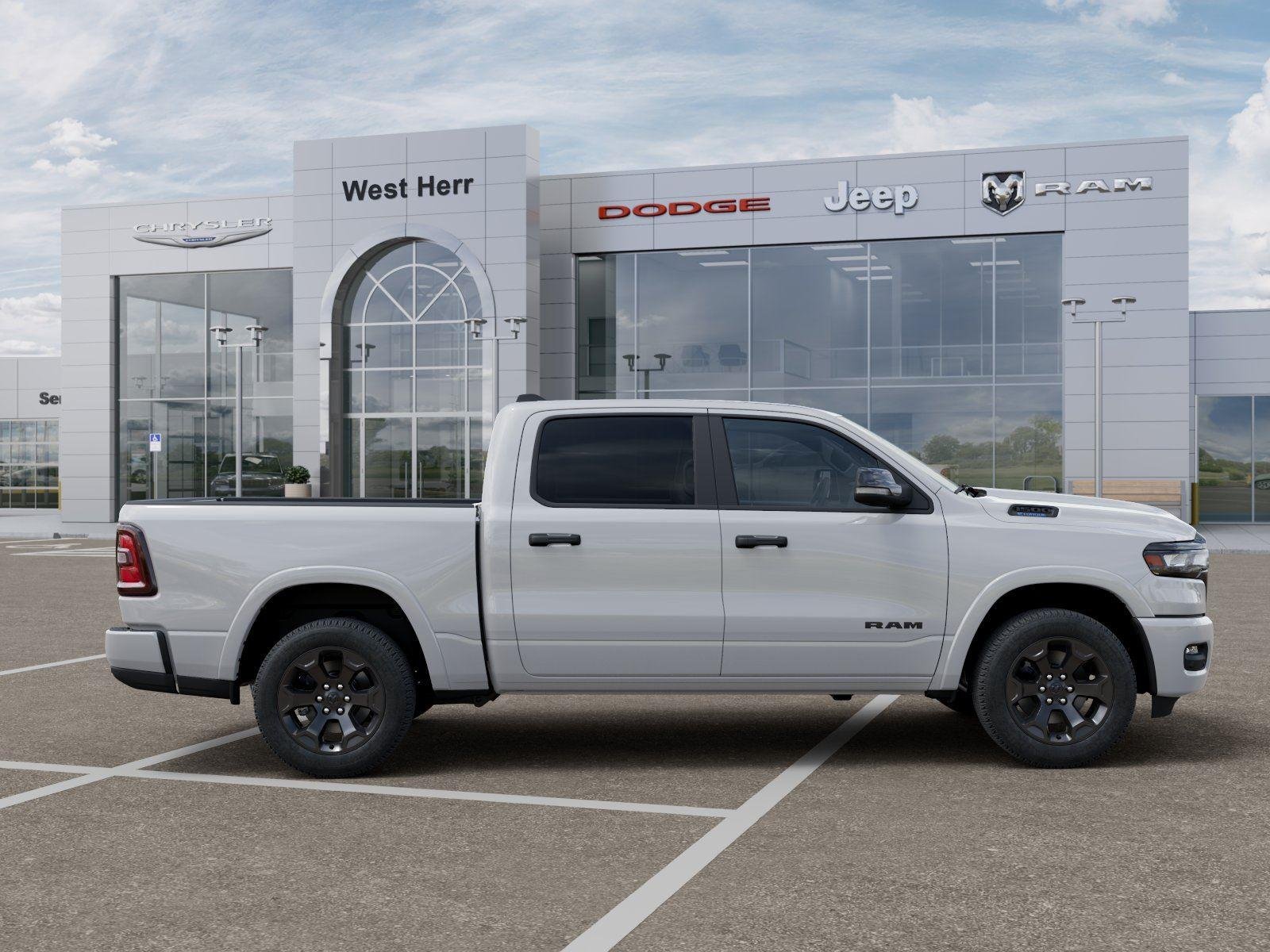 New 2026 Bright White Clear-Coat Exterior Paint RAM RAM 1500 BIG HORN CREW CAB 4X4 image 21