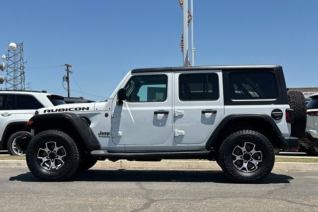 Certified Used 2021 White Jeep Unlimited Rubicon image 7