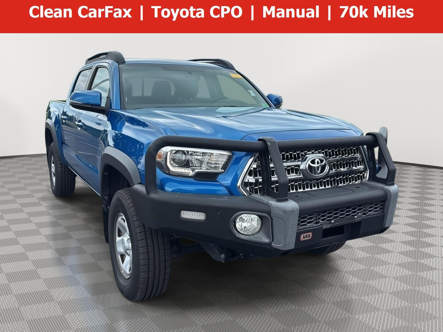 Used 2017 Blazing Blue Pearl Toyota TRD Off-Road image 1