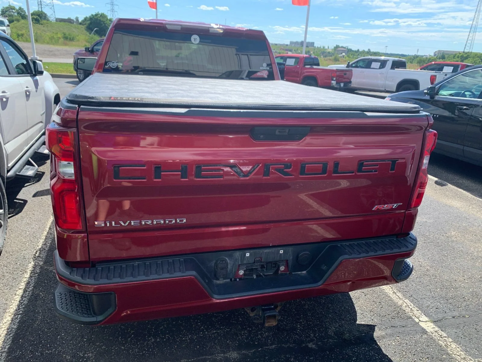 Used 2019 CAJUN RED TINTCOAT Chevrolet RST image 3
