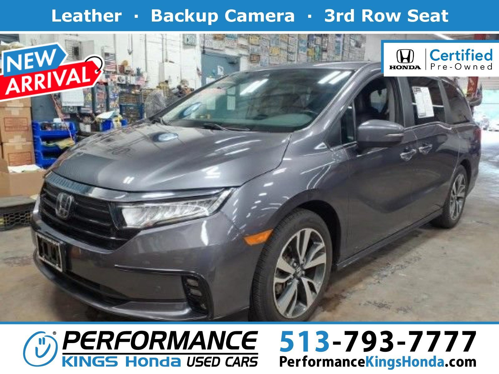 Certified Used 2023 Modern Steel Metallic Honda Touring image 1
