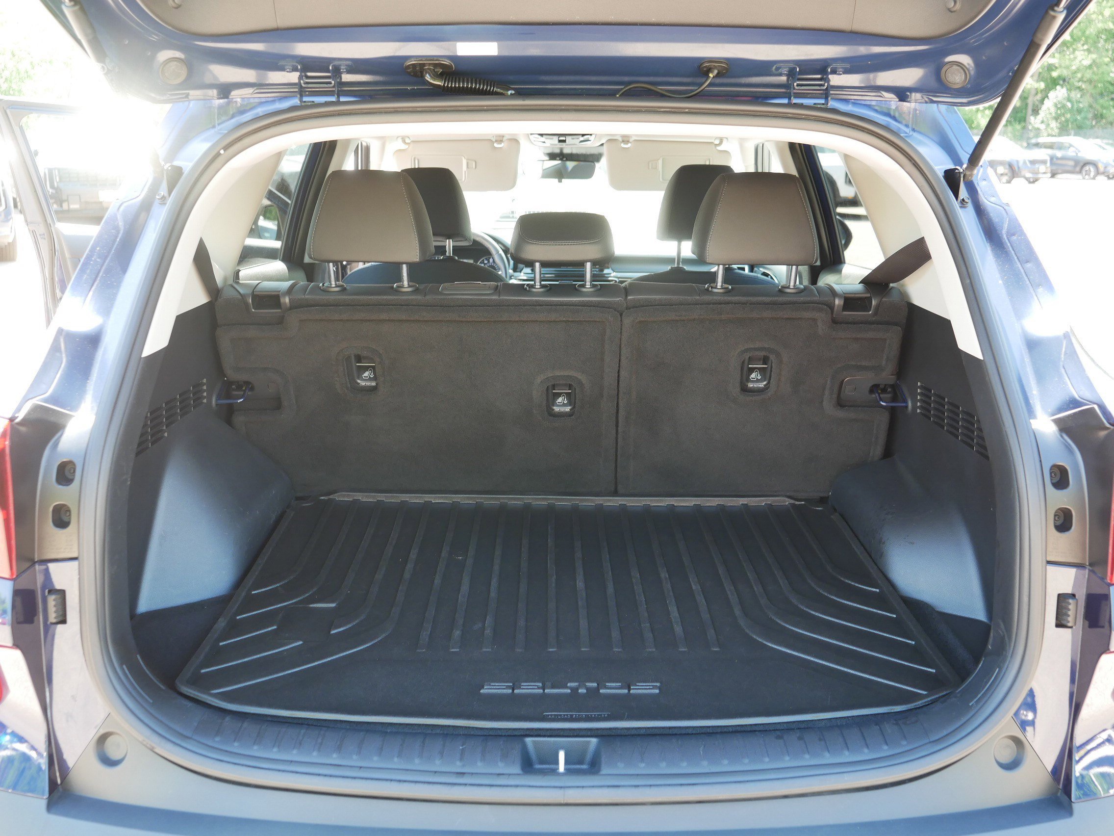 Used 2021 Dark Ocean Blue Kia EX image 18