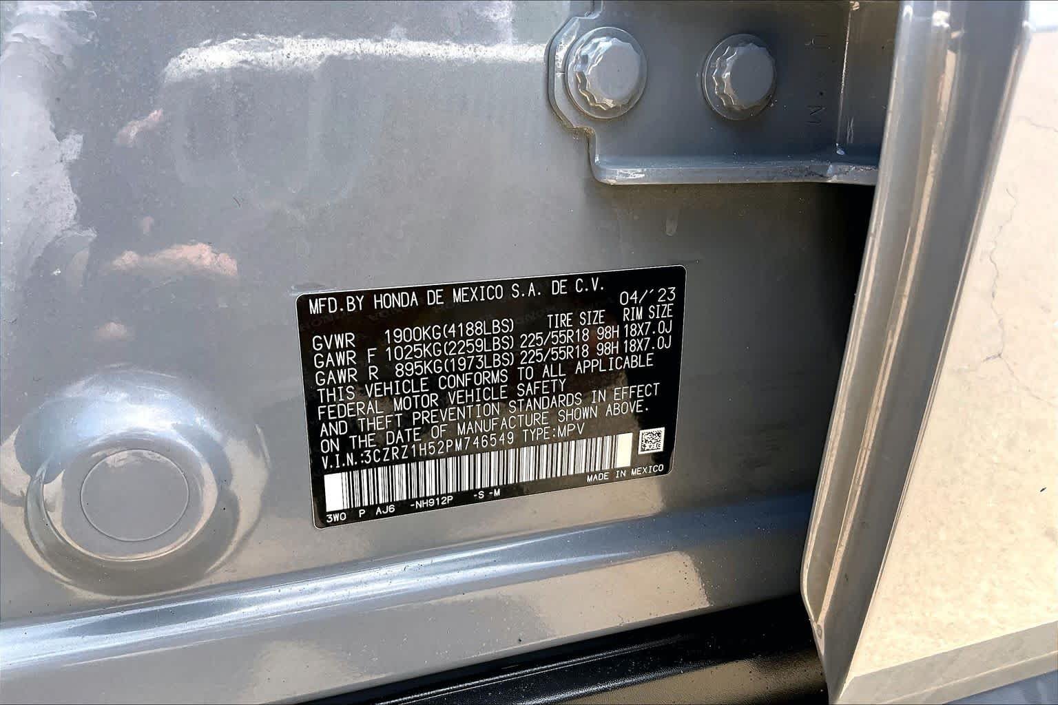 Used 2023 Urban Gray Pearl Honda Sport image 34
