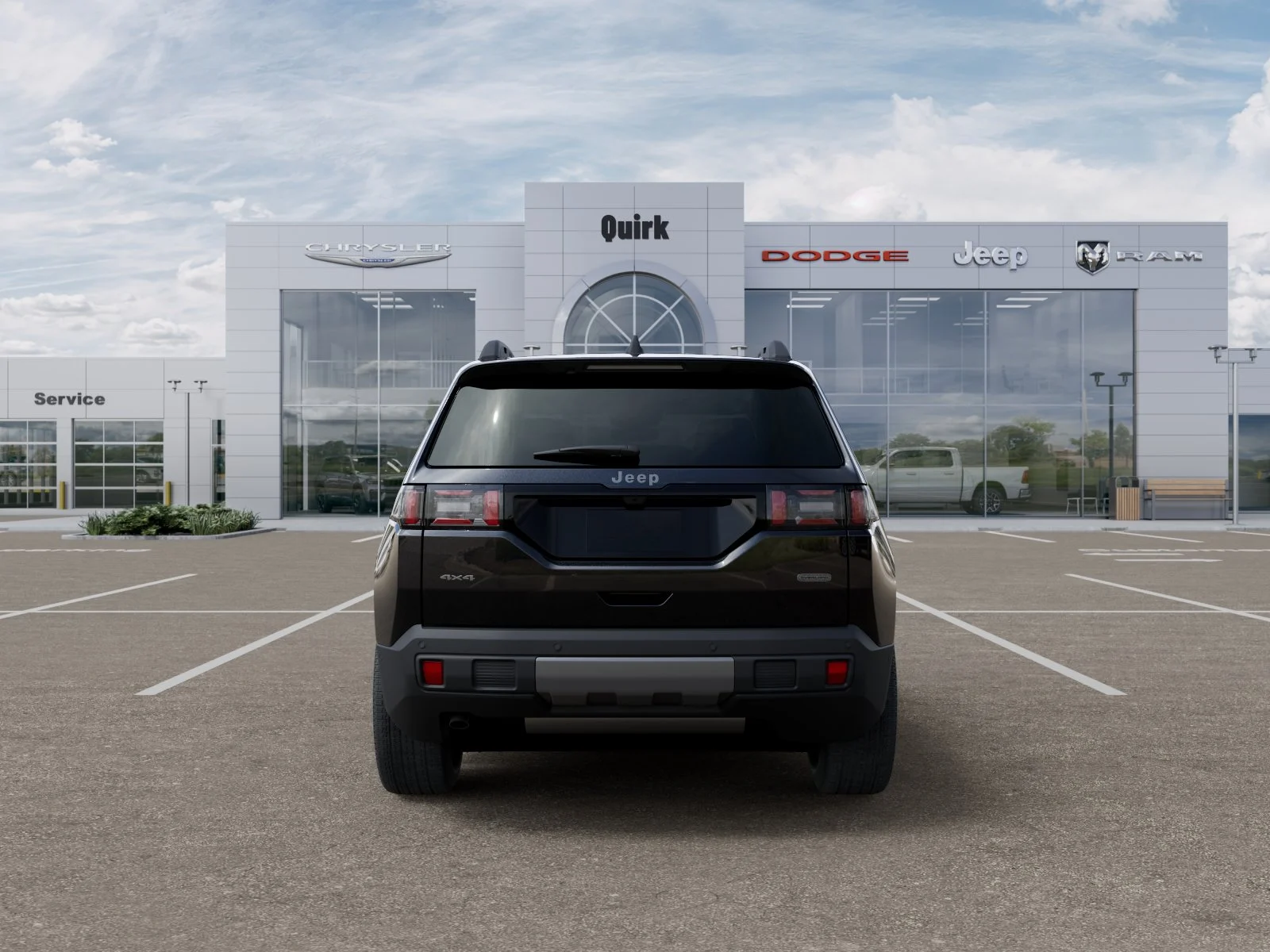 New 2026 Diamond Black Crystal Pearl-Coat Exterior Paint Jeep Overland image 33