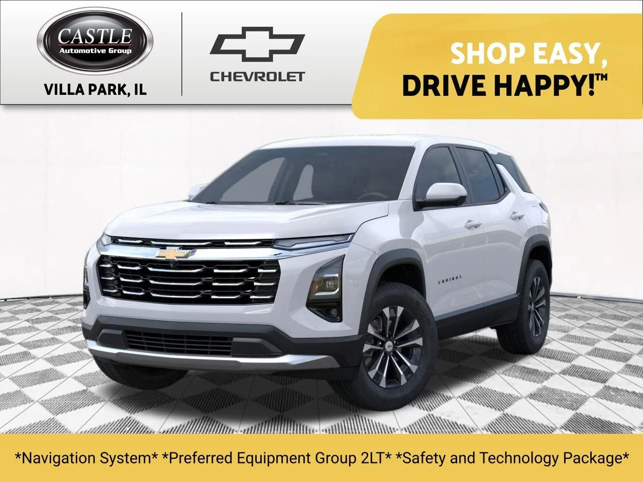 New 2026 Summit White Chevrolet LT image 1