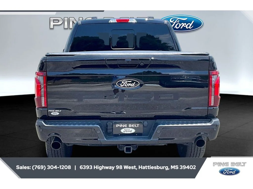 Used 2024 Agate Black Metallic Ford LARIAT image 4
