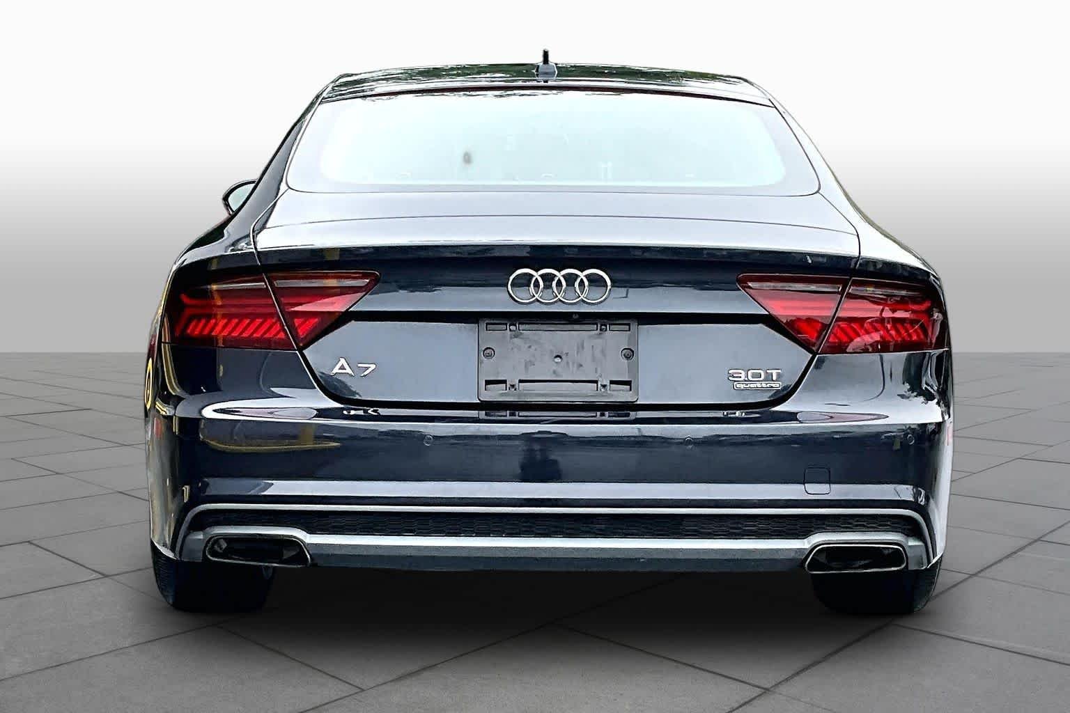 Used 2016 Moonlight Blue Metallic Audi 3.0 Premium Plus image 5