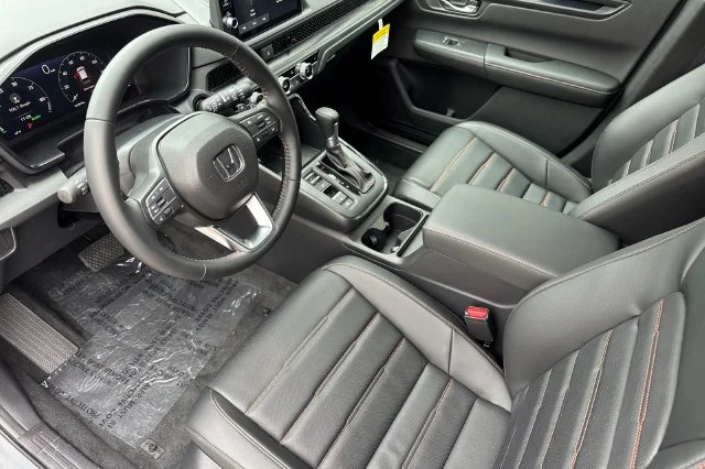 New 2027 Platinum White Pearl Honda Sport-L Hybrid AWD image 10