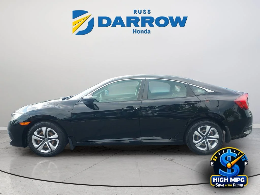 Certified Used 2018 Black Honda LX image 2