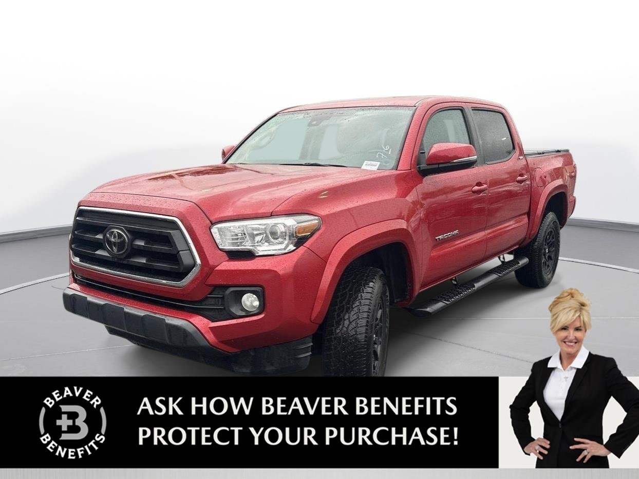 Certified Used 2022 Barcelona Red Metallic Toyota SR5 image 1