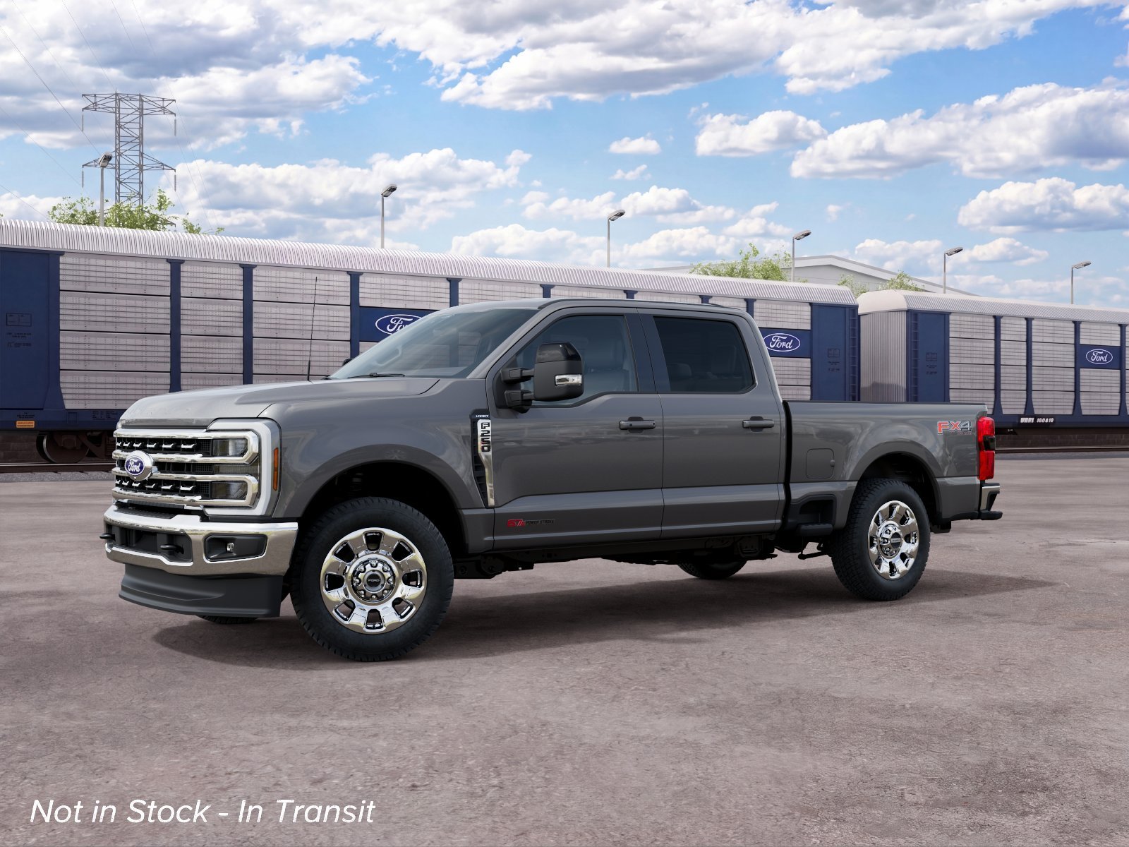 New 2027 Carbonized Gray Metallic Ford F-250® Lariat® image 1