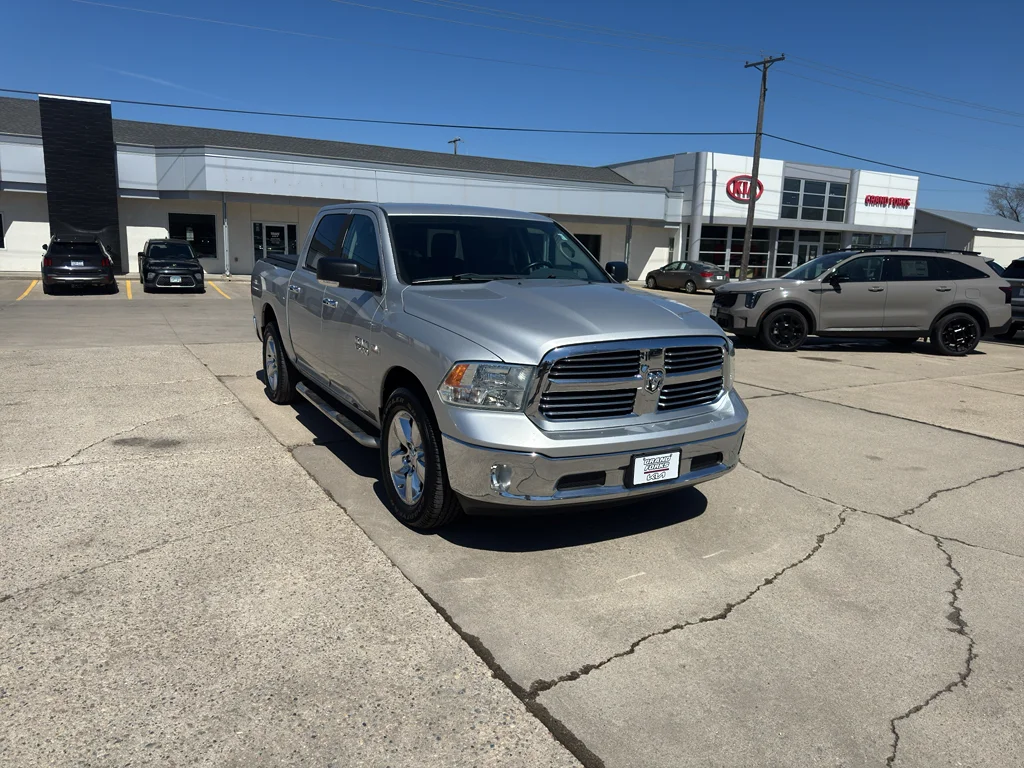 Used 2014 Bright Silver Metallic Clearcoat Ram Big Horn image 4