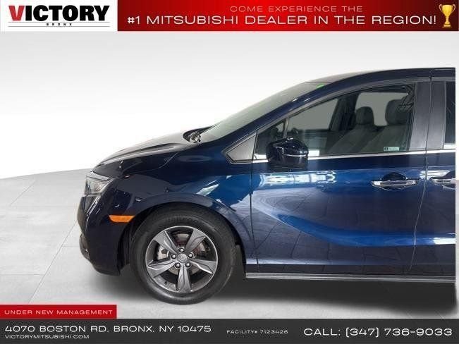 Used 2021 Blue Honda EX image 8