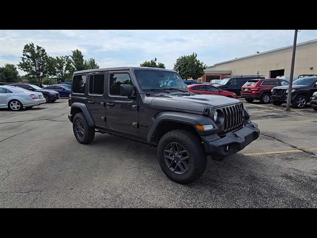 Certified Used 2024 Gray Jeep Sport S image 9