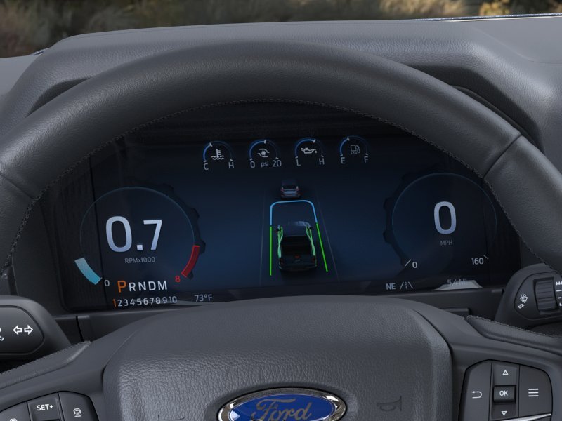 New 2025 Azure Gray Metallic Tri-coat Ford LARIAT® image 13