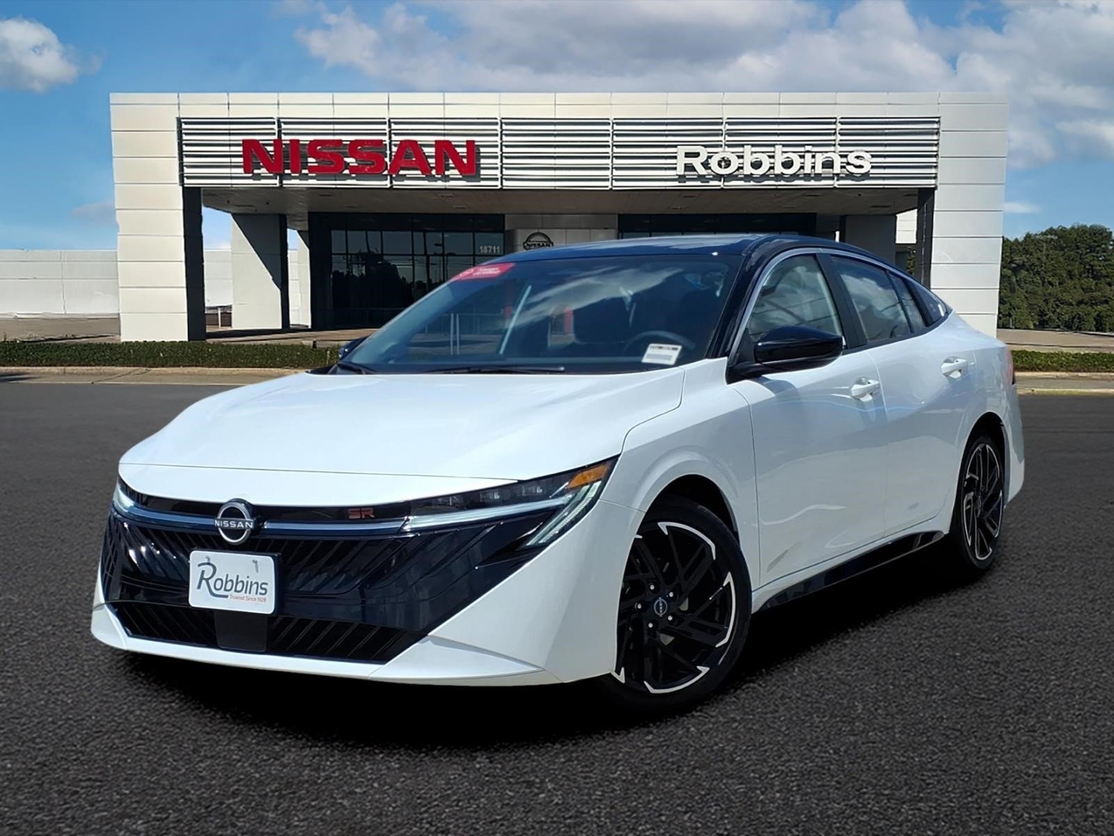 2026 Nissan Sentra SR White at Robbins Nissan
