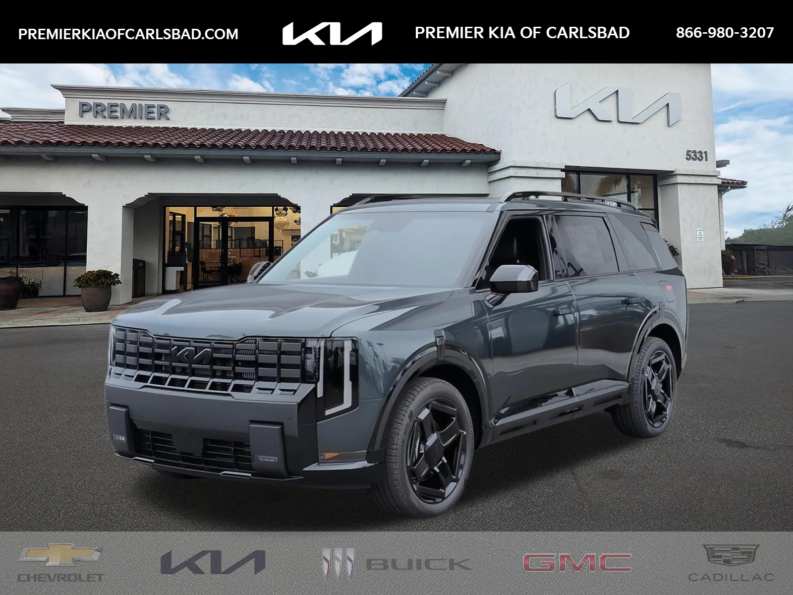 New 2027 Black Jade Green Kia X-Line EX image 1