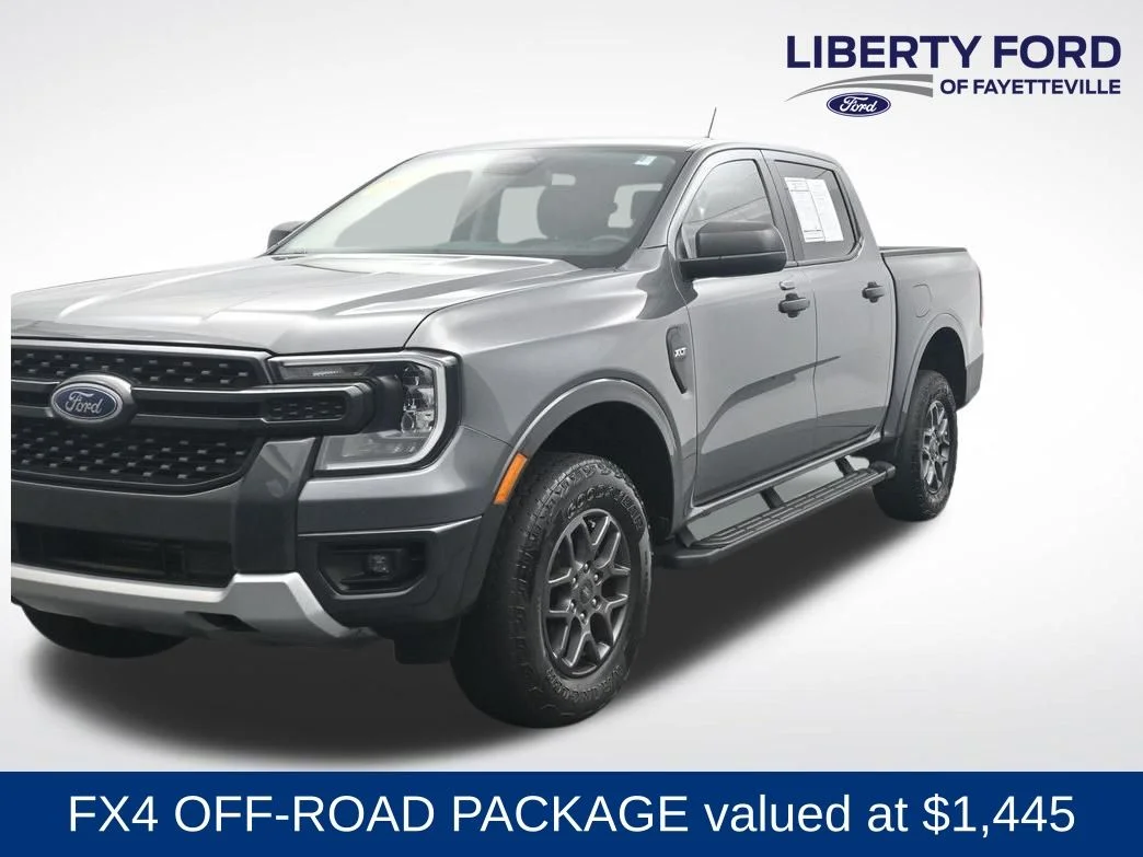 Used 2024 Gray Metallic Ford XLT image 1