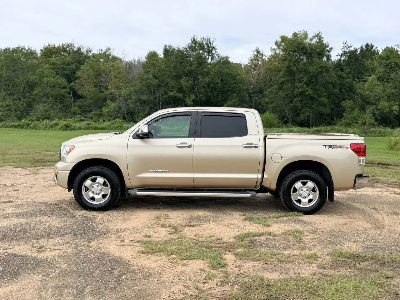 Used 2010 Tan Toyota Limited 4x2 4dr CrewMax Cab Pickup SB (5.7L V8) image 2
