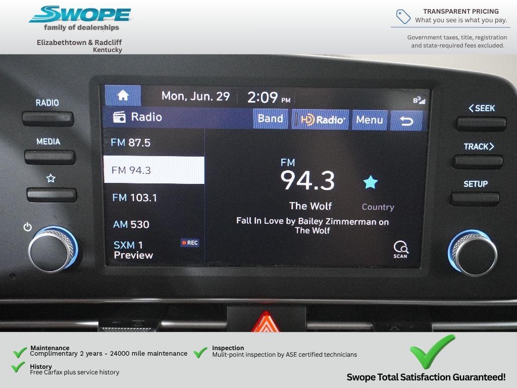 Used 2023 Onyx Black Hyundai SEL image 22