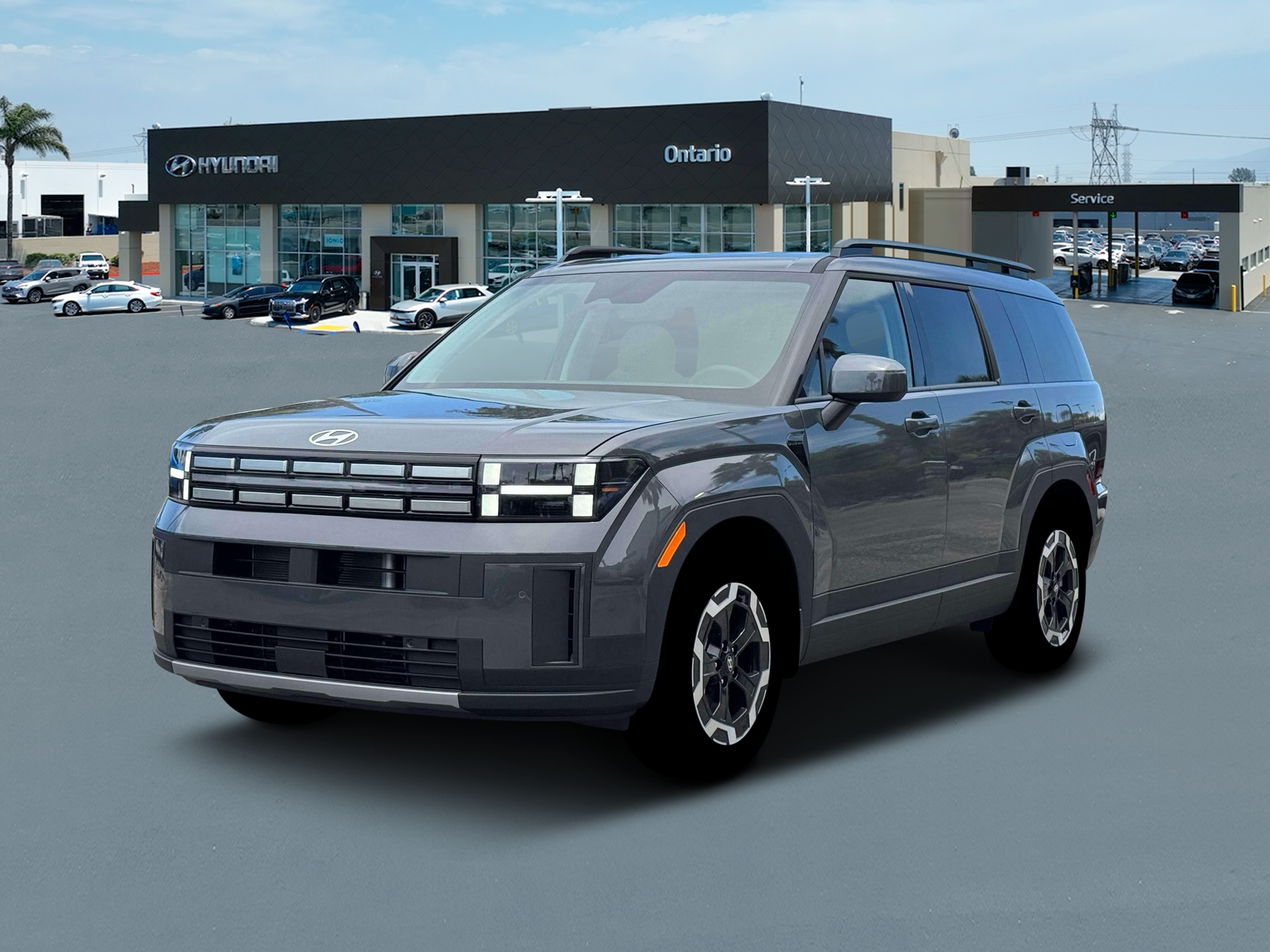 New 2026 Gray Hyundai SEL image 1