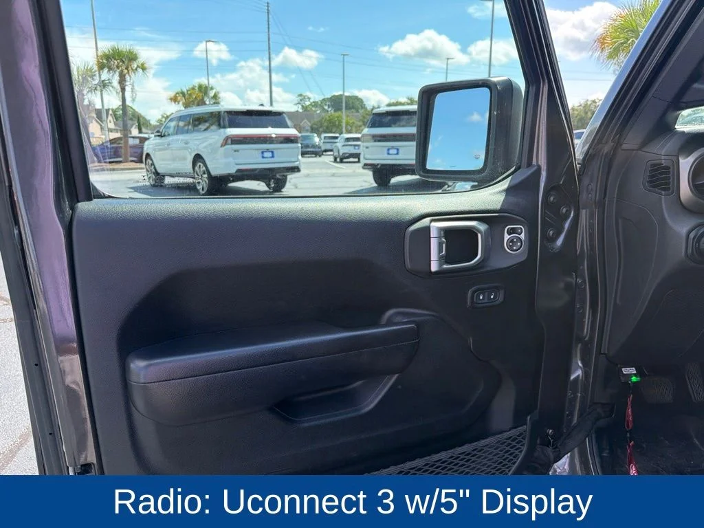 Used 2020 Granite Crystal Clearcoat Metallic Jeep Unlimited Sport S image 9