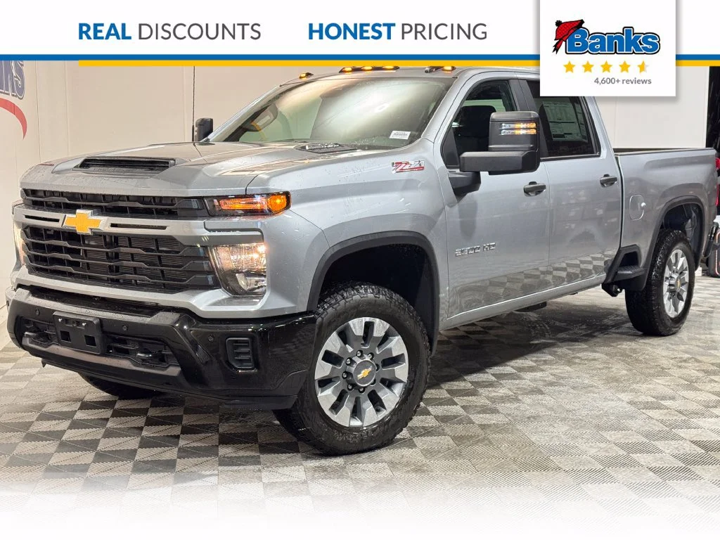 New 2026 Sterling Gray Metallic Chevrolet Custom image 1