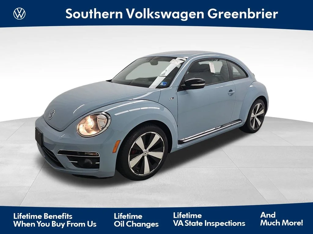Used 2014 Blue Volkswagen 2.0T R-Line image 1