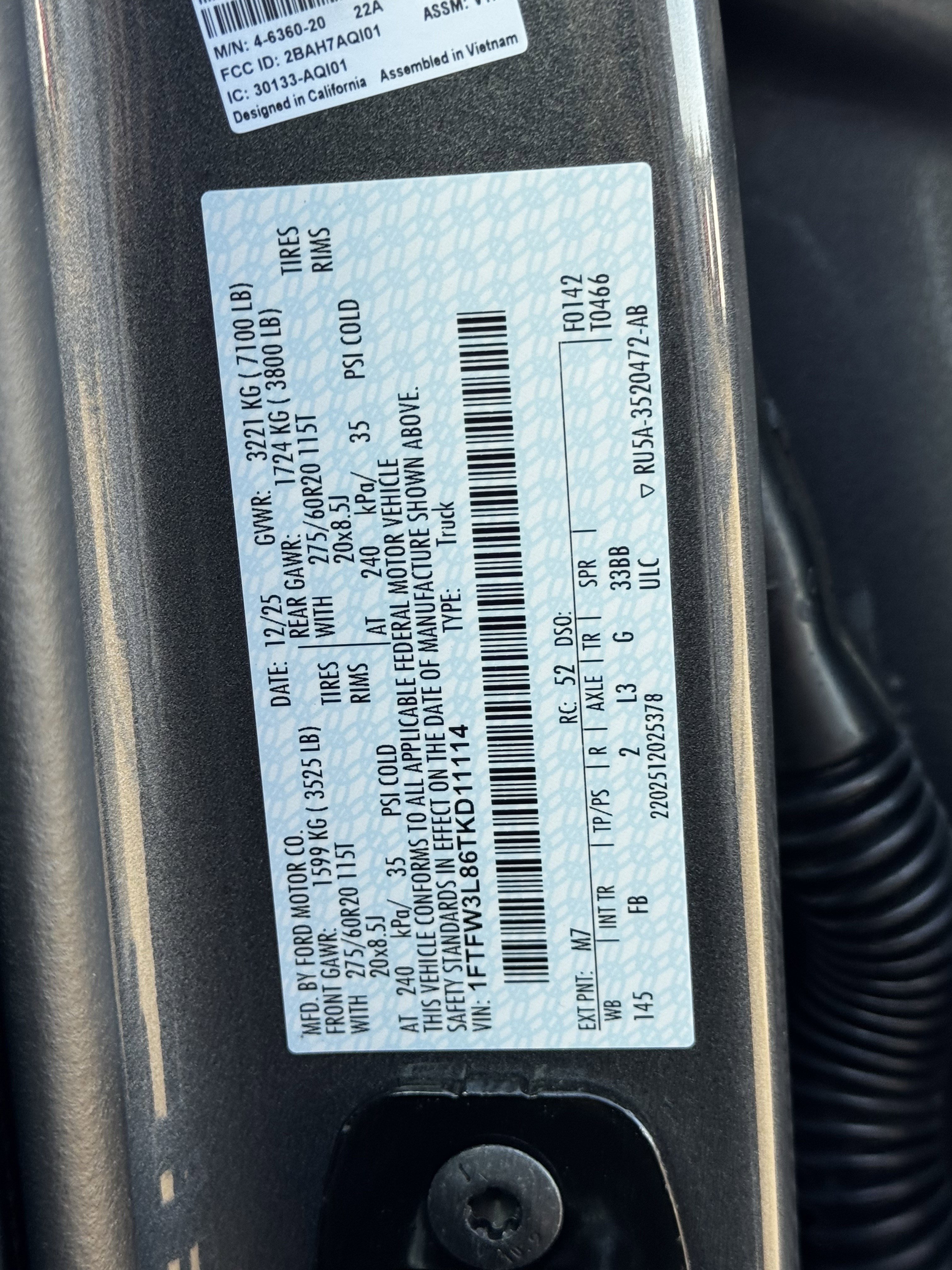 New 2026 Carbonized Gray Metallic Ford XLT image 21