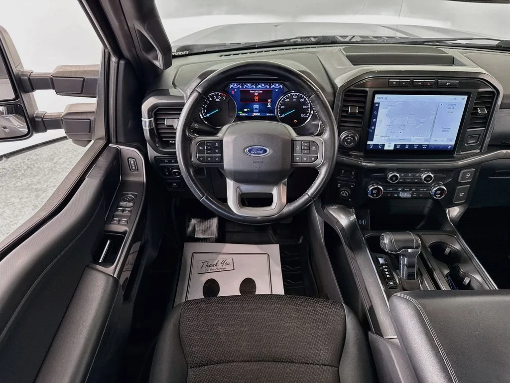 Used 2021 Carbonized Gray Metallic Ford XLT image 3