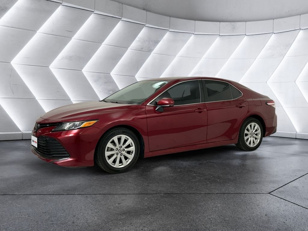 Used 2020 Red Toyota LE image 3