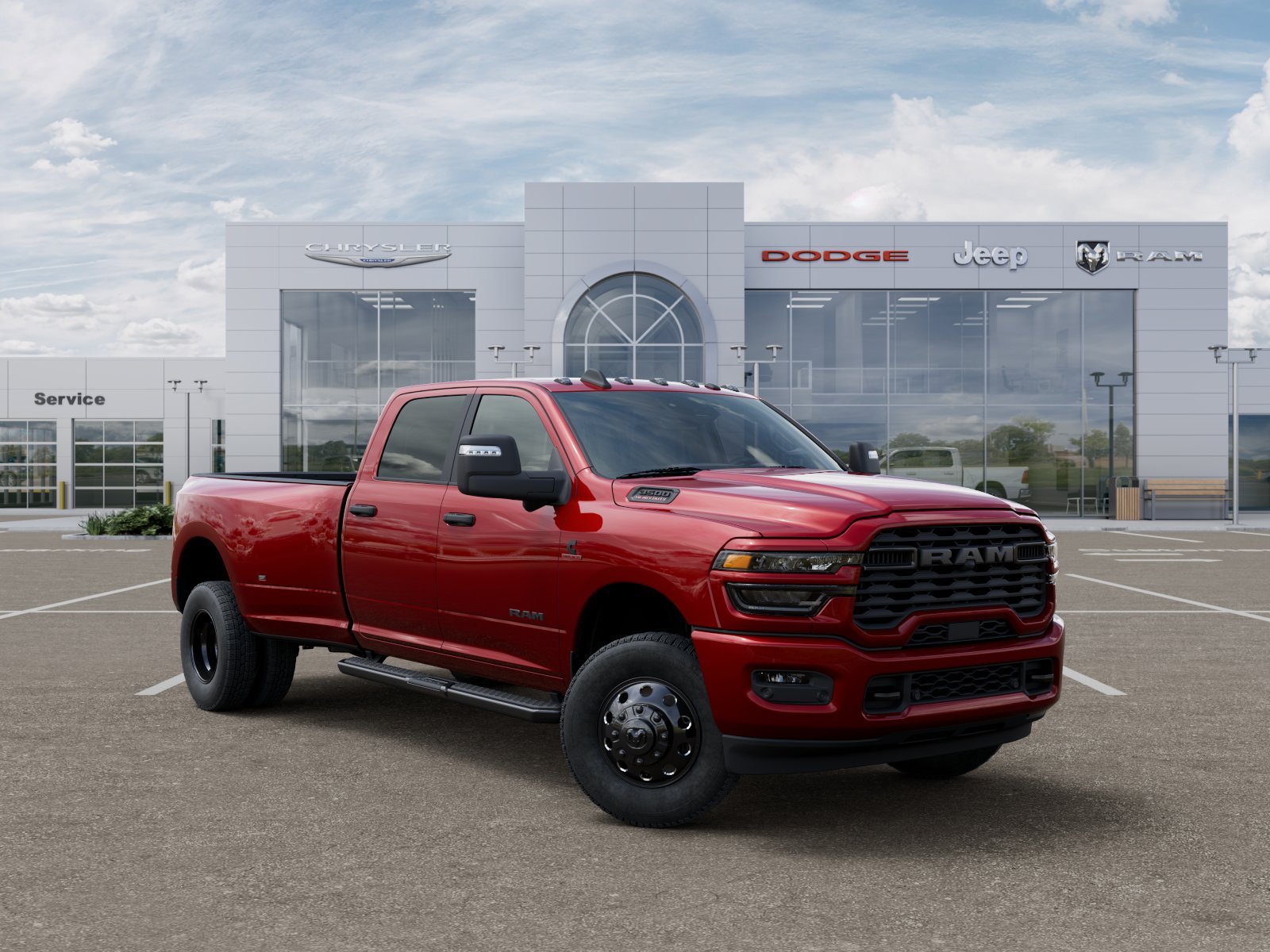 New 2026 Molten Red Pearlcoat RAM Big Horn image 30
