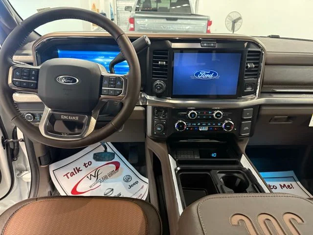 New 2026 Star White Metallic Tri-Coat Ford F-250® King Ranch® image 16