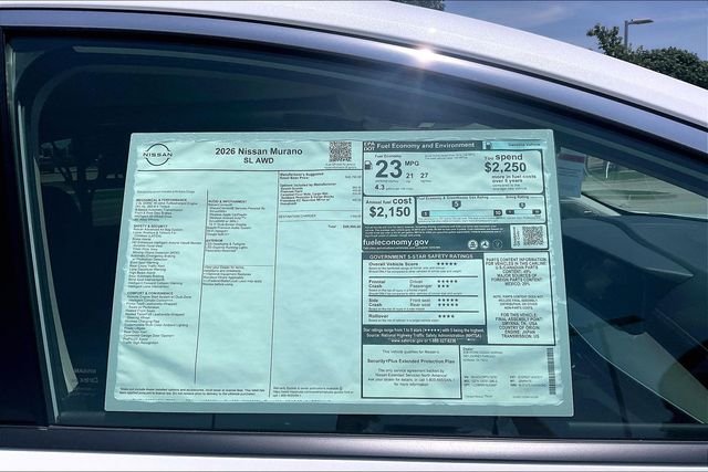 New 2026 Everest White Pearl TriCoat Nissan SL image 12