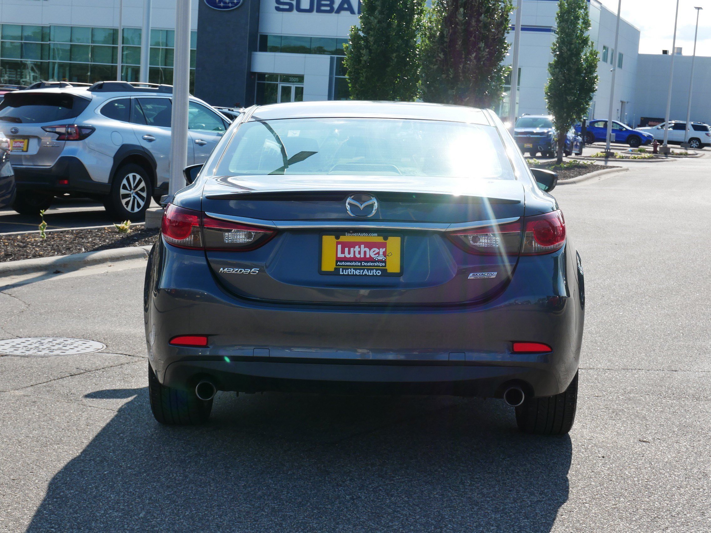 Used 2015 Meteor Gray Mica Mazda i Touring image 6