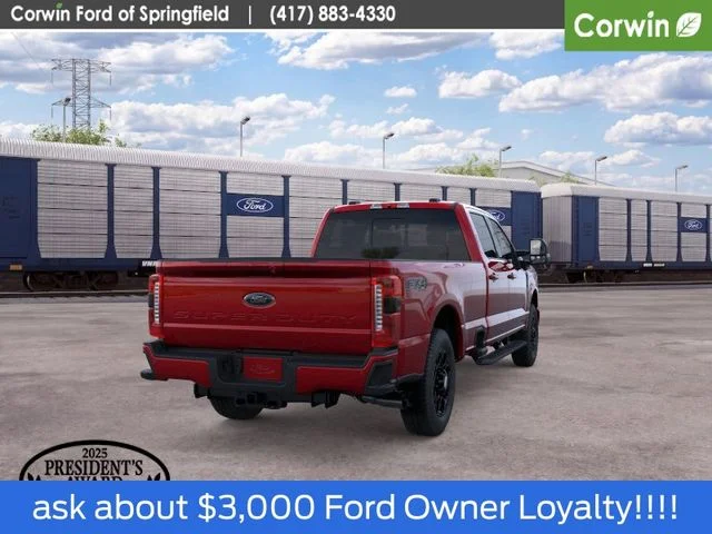 New 2026 Ruby Red Metallic Tinted Clearcoat Ford F-350® Lariat® image 12