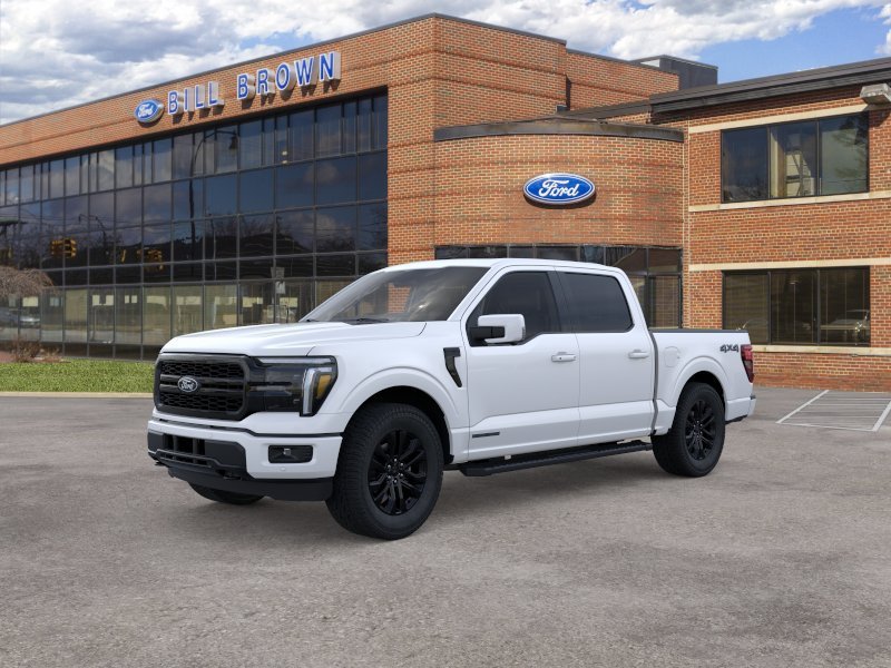 New 2026 Star White Metallic Tri-Coat Ford LARIAT image 1