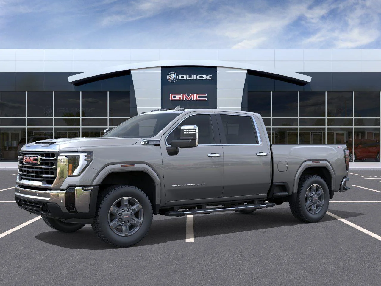 New 2026 Sterling Metallic GMC SLT image 2