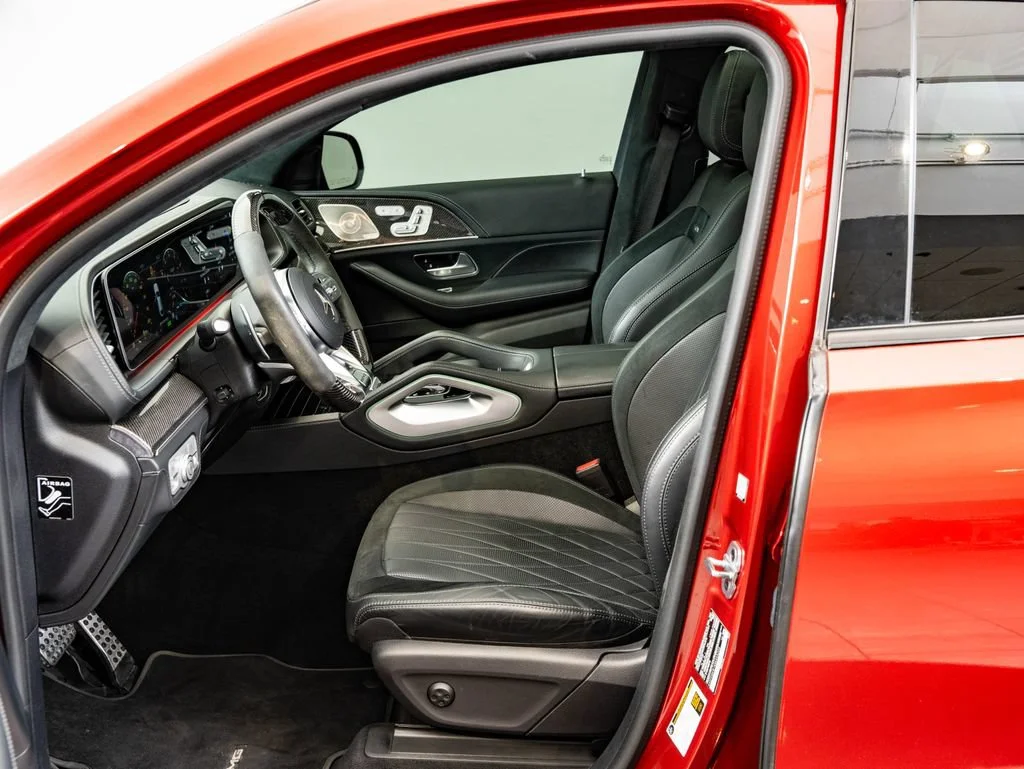 Used 2021 Designo Cardinal Red Metallic Mercedes-Benz GLE 63 S AMG® image 25