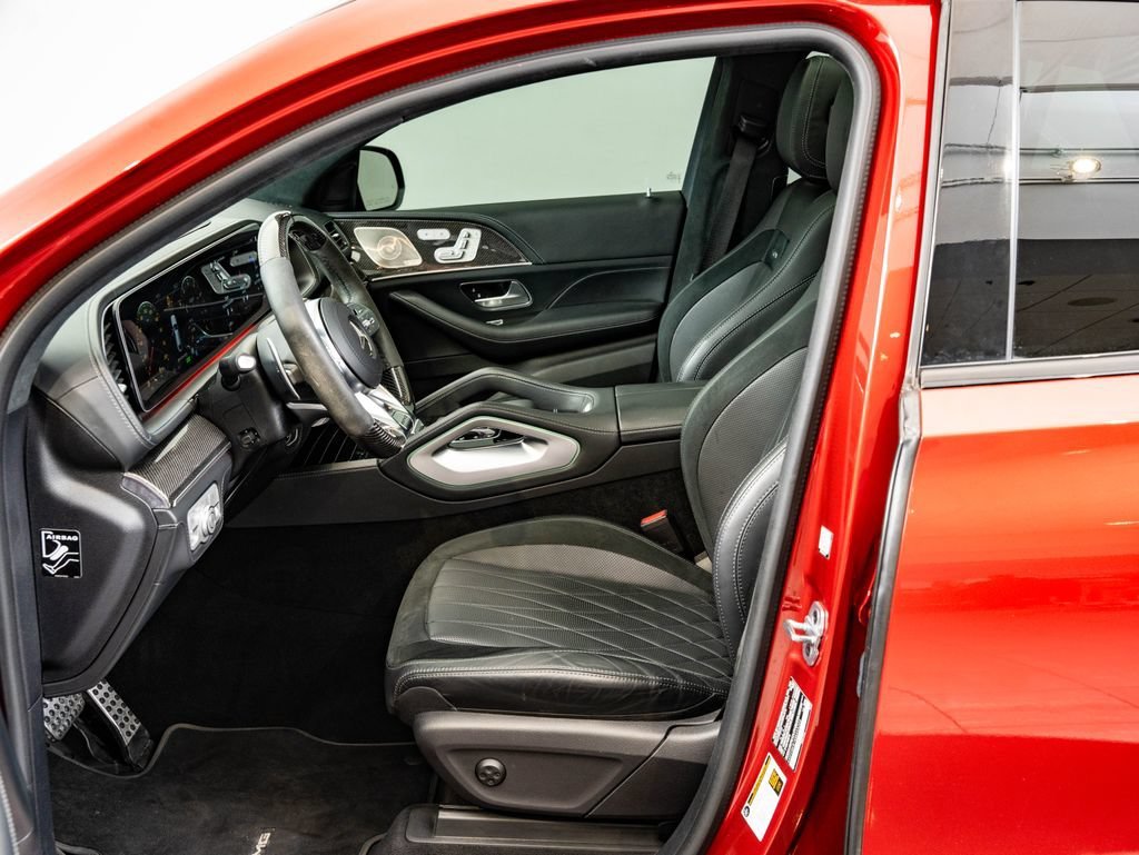 Used 2021 Designo Cardinal Red Metallic Mercedes-Benz GLE 63 S AMG® image 25