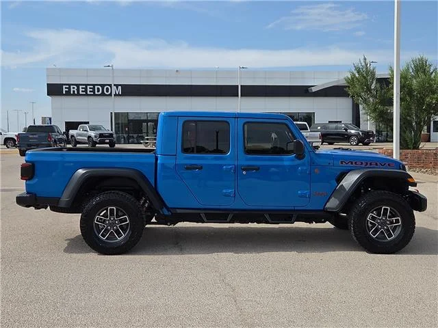 Used 2024 Hydro Blue Pearlcoat Jeep Mojave 4x4 Crew Cab 5 ft. box image 5