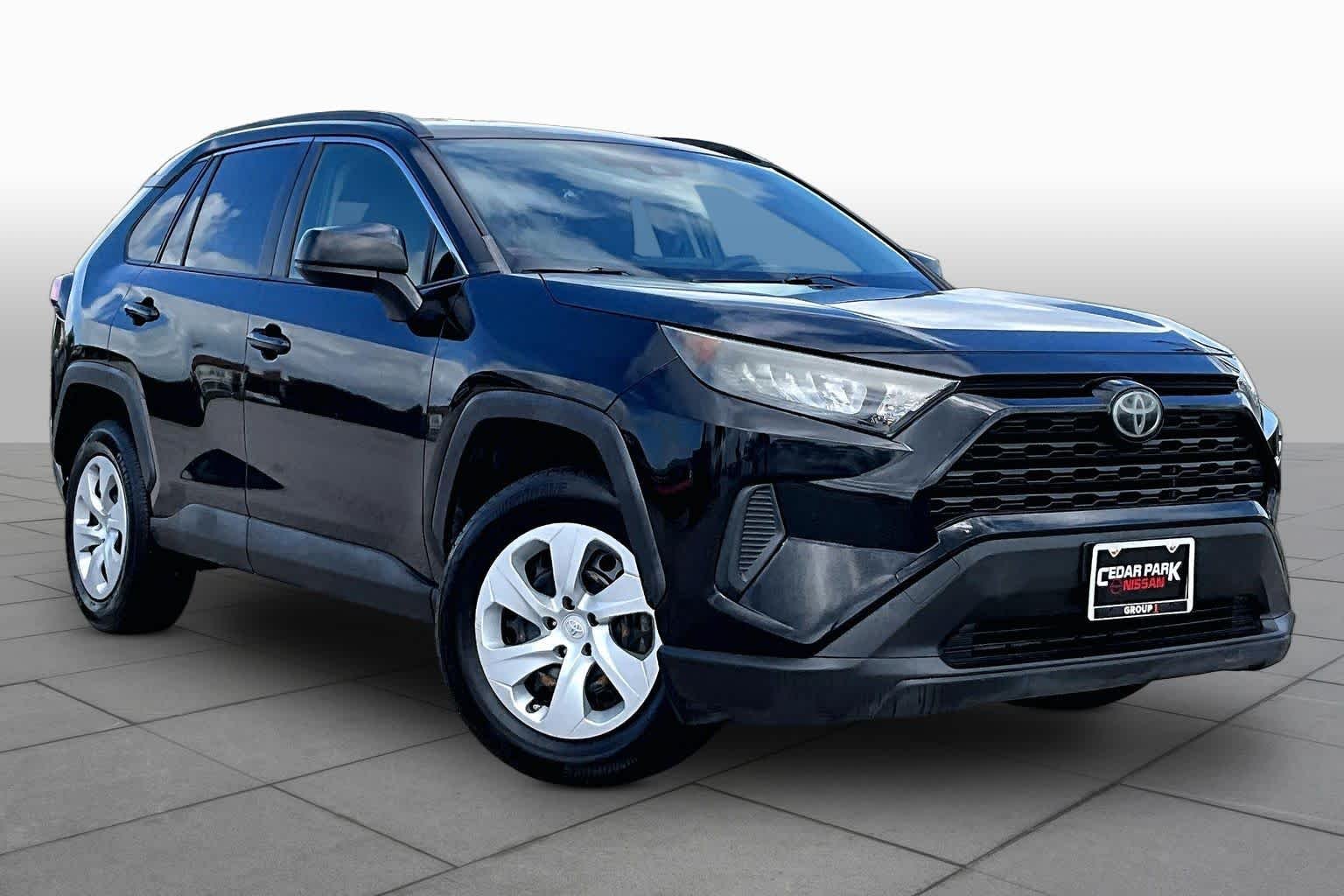 Used 2019 Midnight Black Metallic Toyota LE image 3