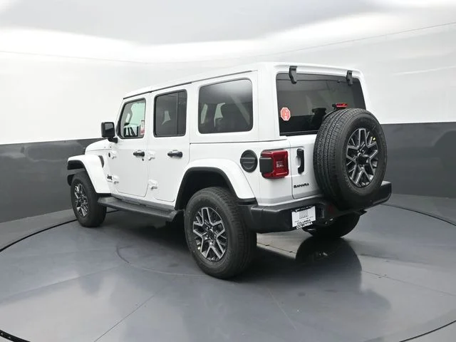 New 2026 Bright White Clear-Coat Exterior Paint Jeep Sahara image 7