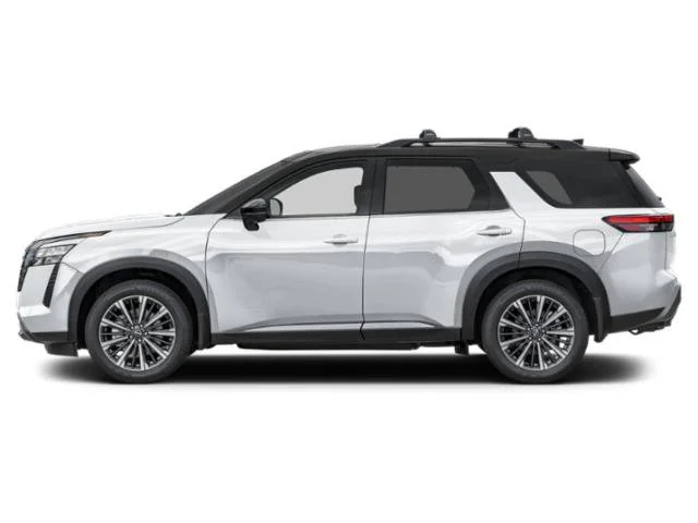 New 2026 Everest White Pearl TriCoat / Super Black Two-tone Nissan Platinum image 3