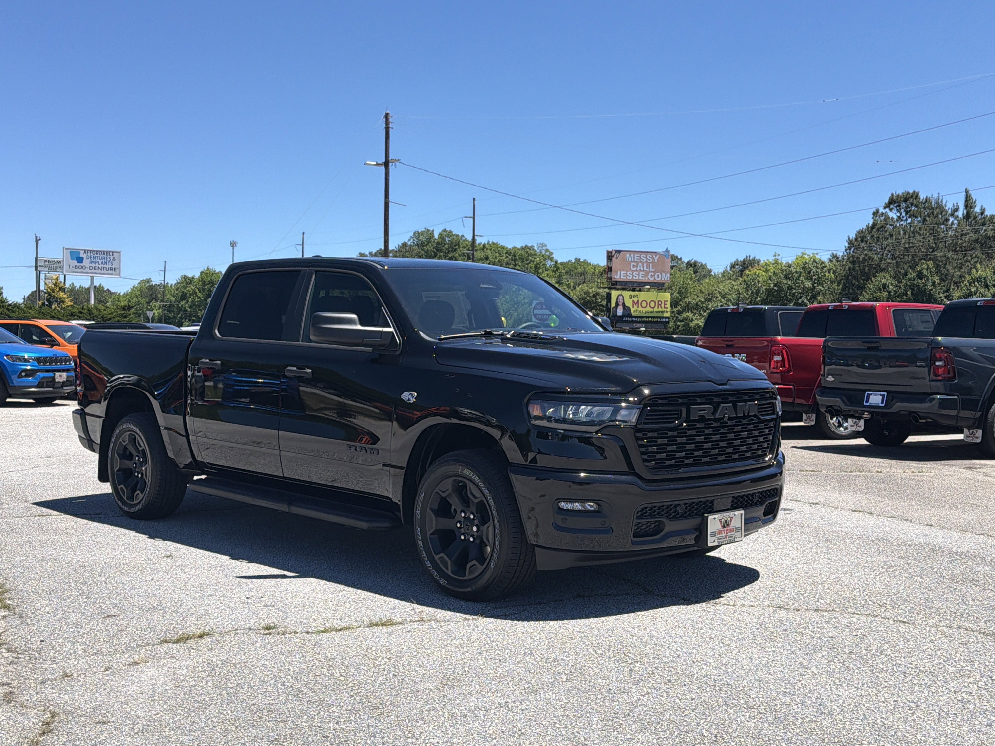New 2026 Diamond Black Crystal Pearl-Coat Exterior Paint RAM Express image 2